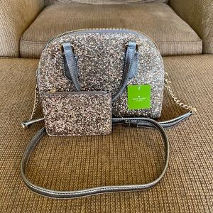 Kate Spade Glitter Handbag & Wallet